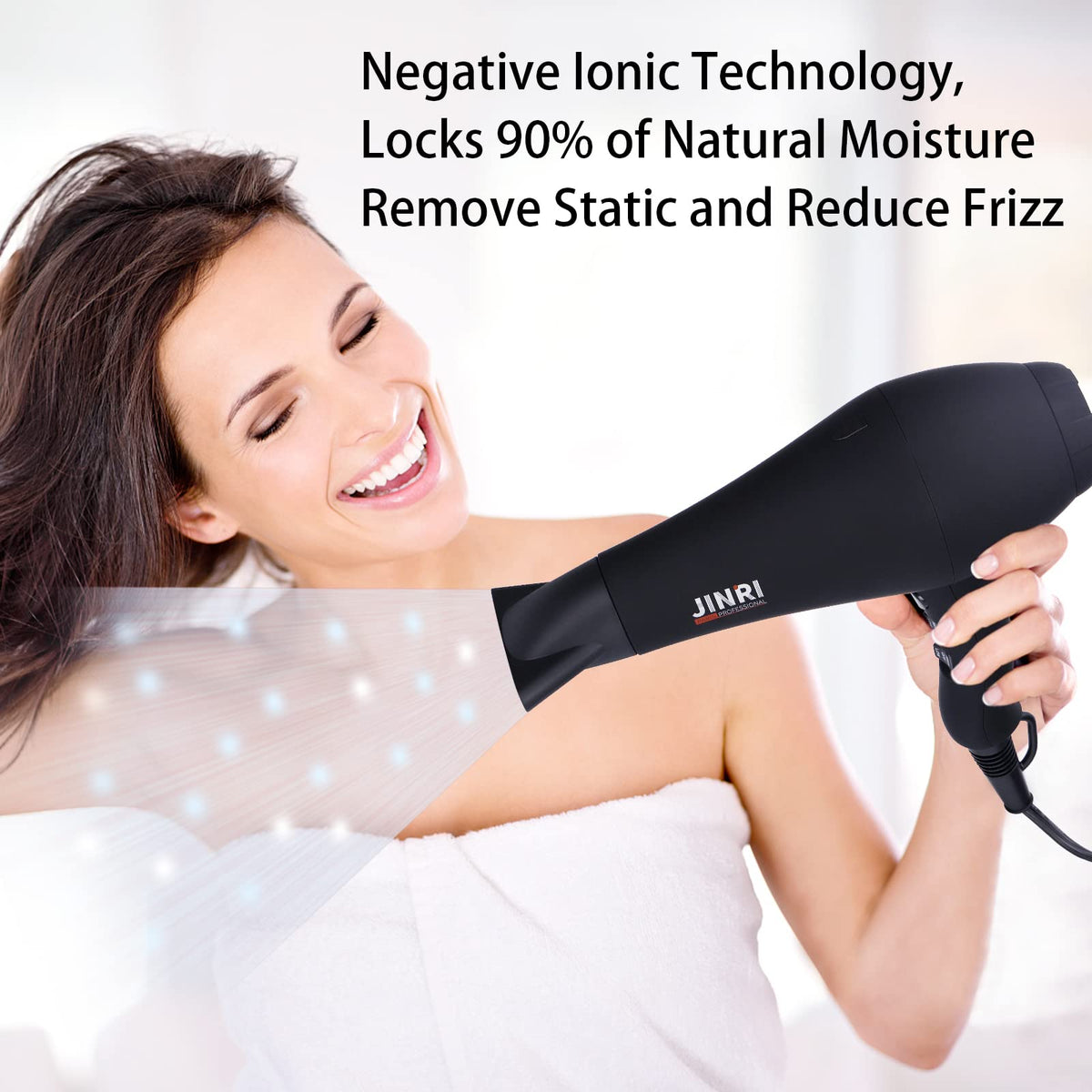 1875W Ionic Infrared Hair Dryer with Diffuser H435