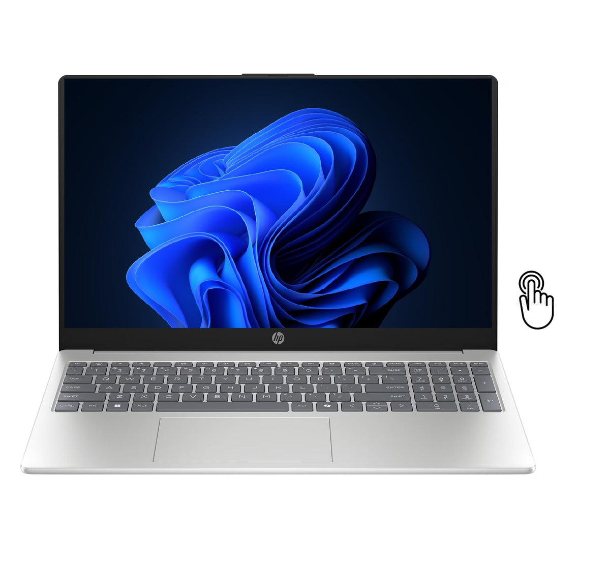15.6" Full HD Touch Screen Laptop, Intel Core Ultra 5, 8GB RAM, 512GB SSD, Natural Silver T5447
