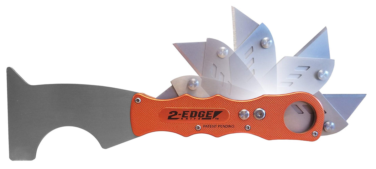 Foldable Utility Putty Knife with Aluminum Handle and Safety Lock R404