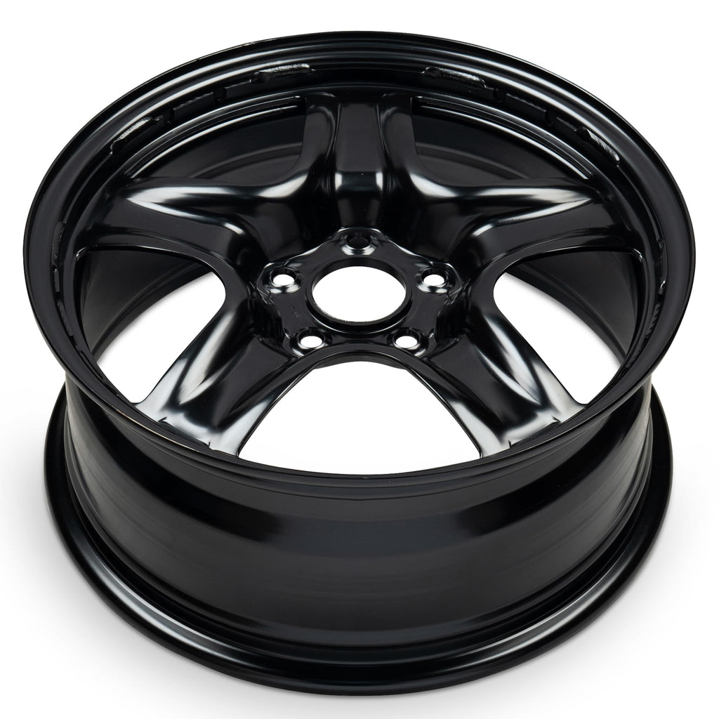 17 Inch Painted Black Car Wheel E4078