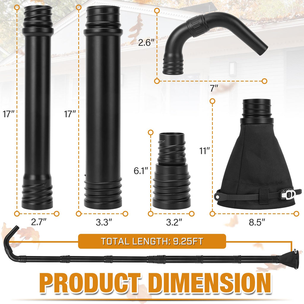 Leaf Blower Gutter Attachment H526