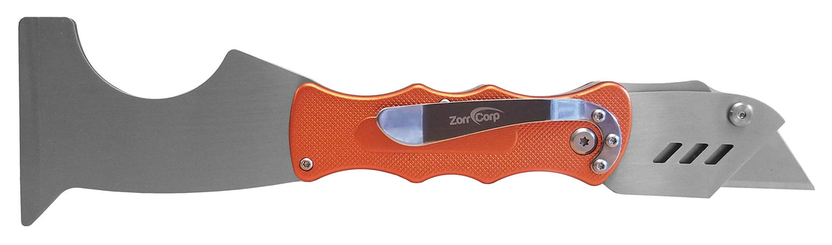 Foldable Utility Putty Knife with Aluminum Handle and Safety Lock R404