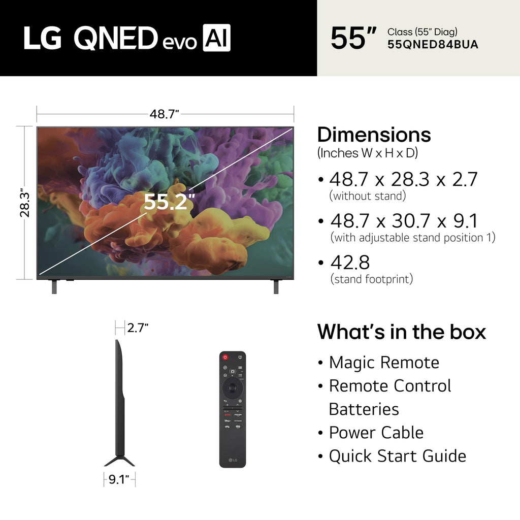 55-Inch Mini LED 4K Smart TV H9453