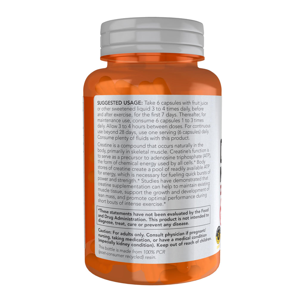 Creatine Monohydrate 750 mg 120 Veg Caps Z545