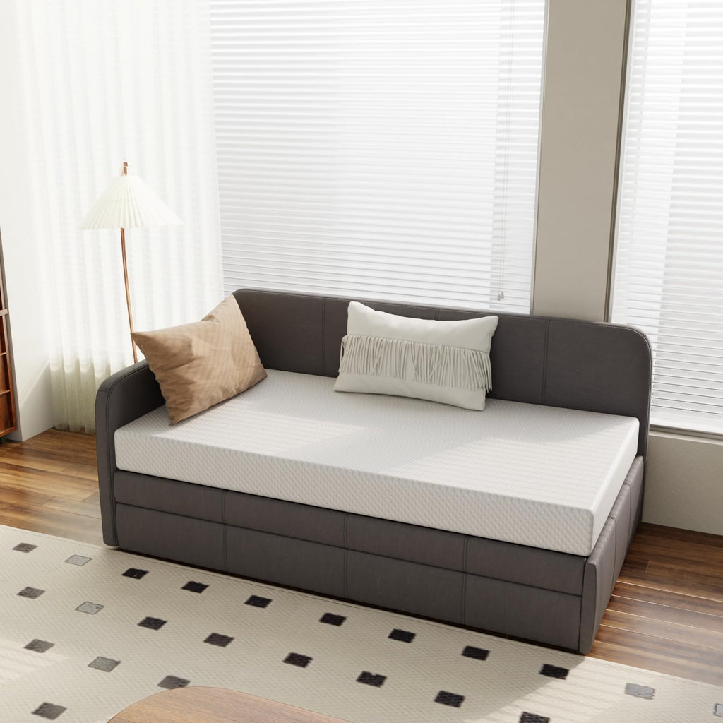 5 Inch Medium Firm Cooling Gel Memory Foam Twin Mattress P550598