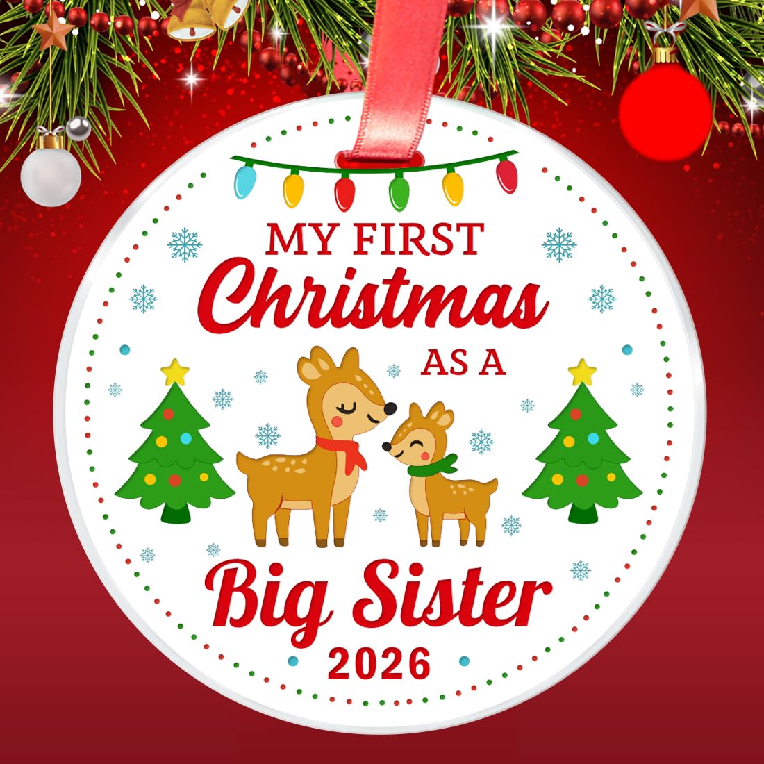 Christmas Keepsake Ornament V6378