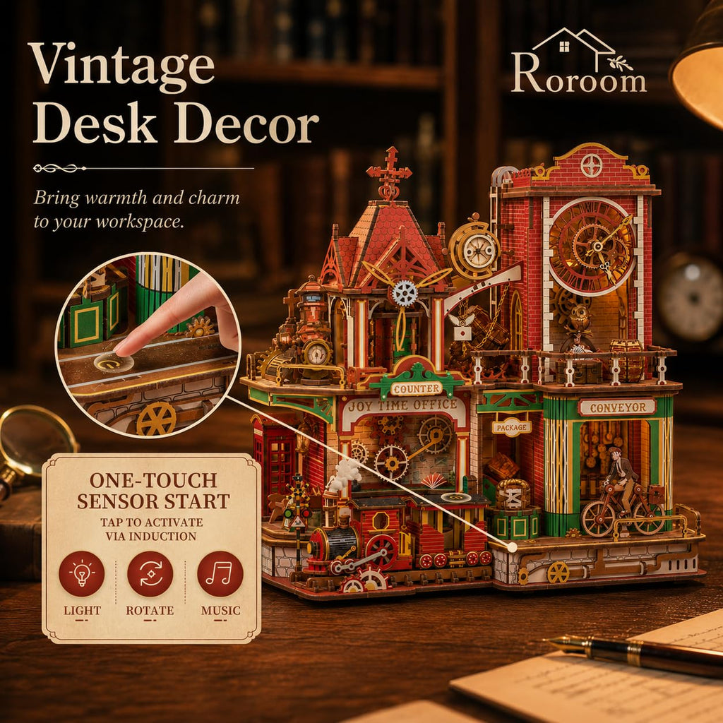 3D Wooden Puzzle 742pcs Wood Building Kit Y495883
