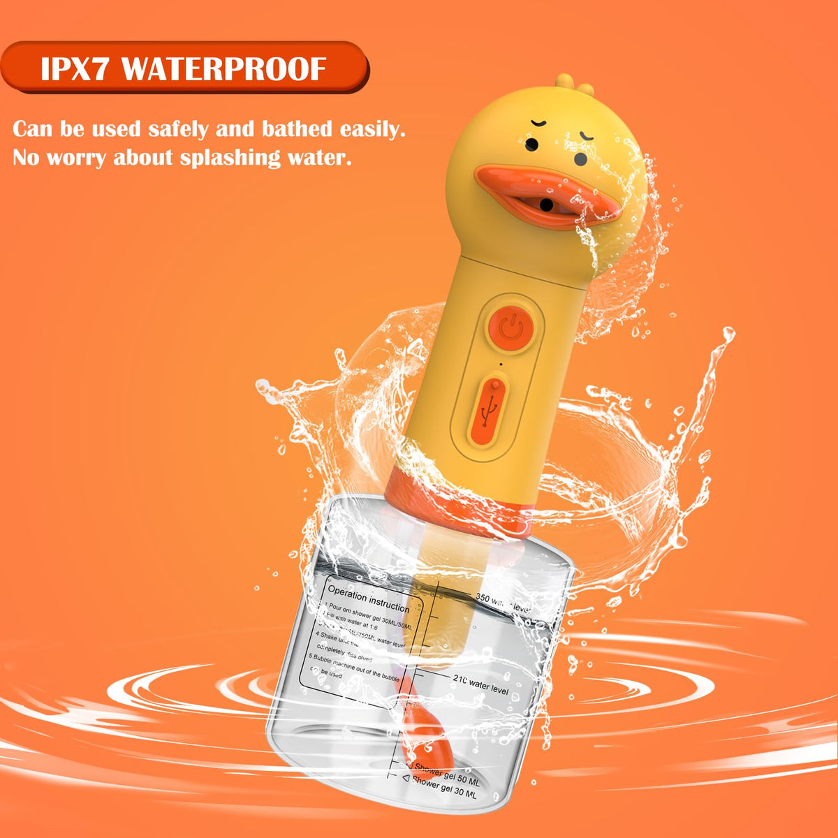 Electric Foaming Shampoo Dispenser G40076