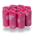 Pink Heart 150 Count Dog Poop Bags O7786