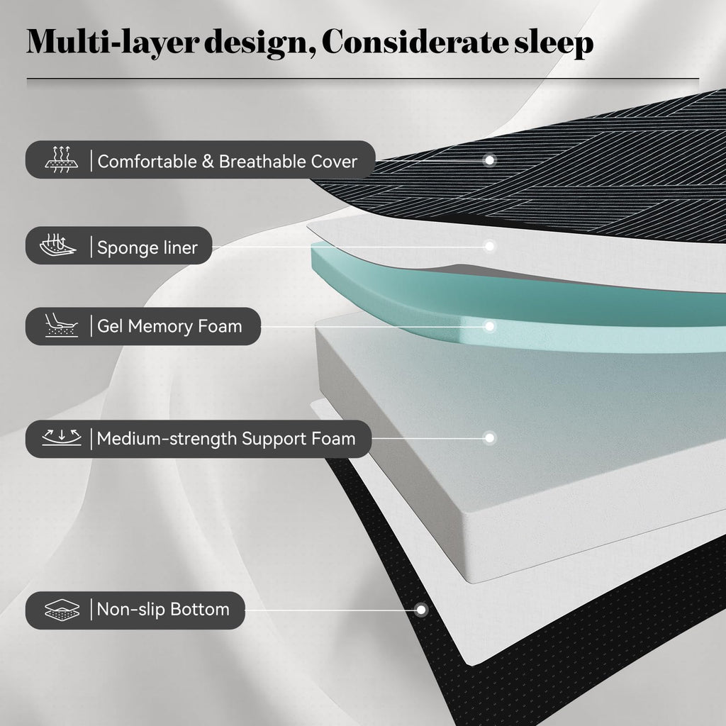 Folding Mattress Twin Size 6 Inch F980