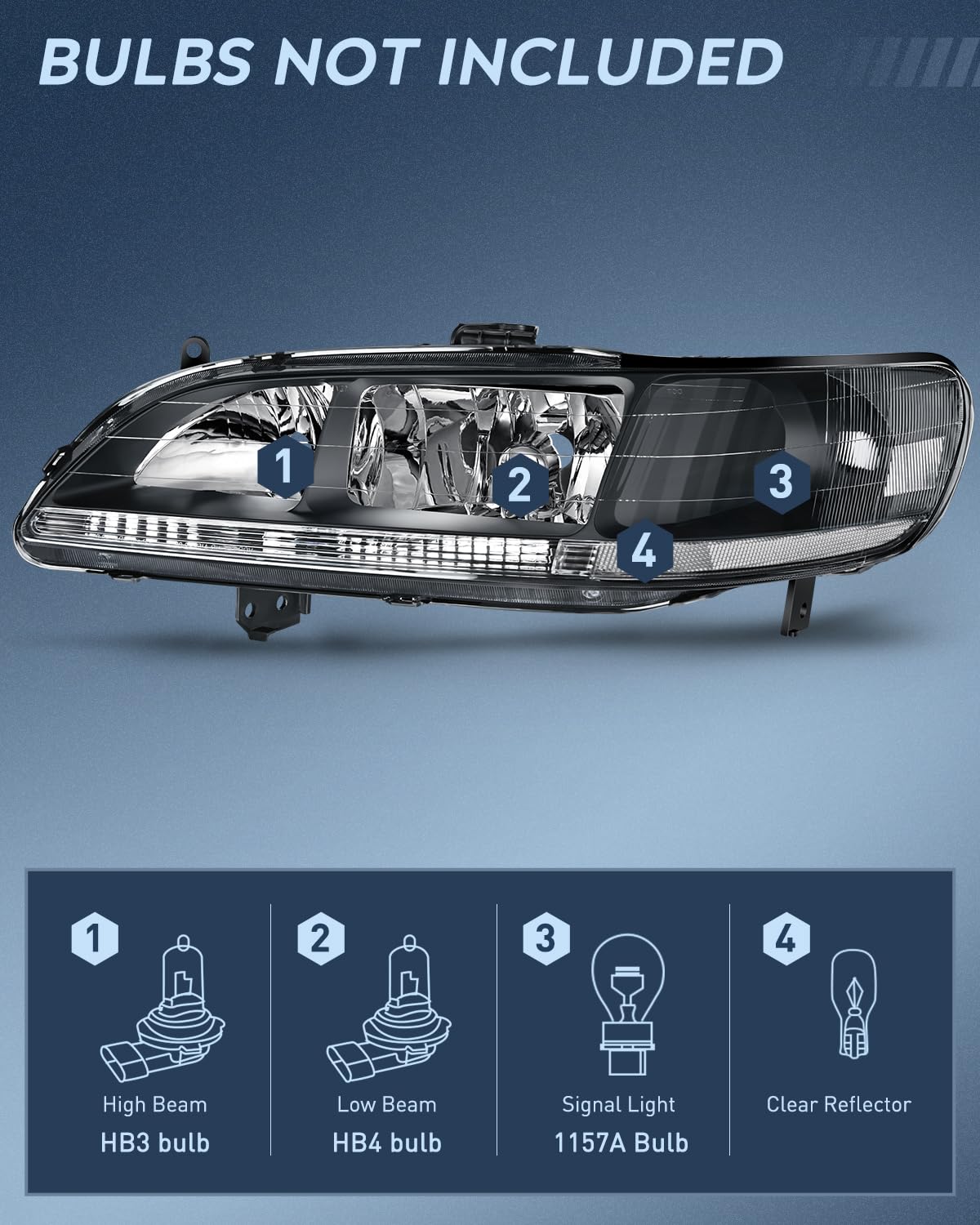 Headlight Assembly M7558