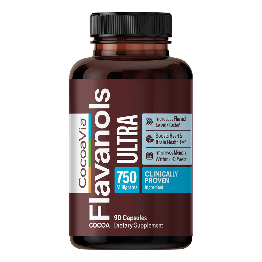 750mg Cocoa Flavanols Vegan Gluten-Free Cocoa W6111