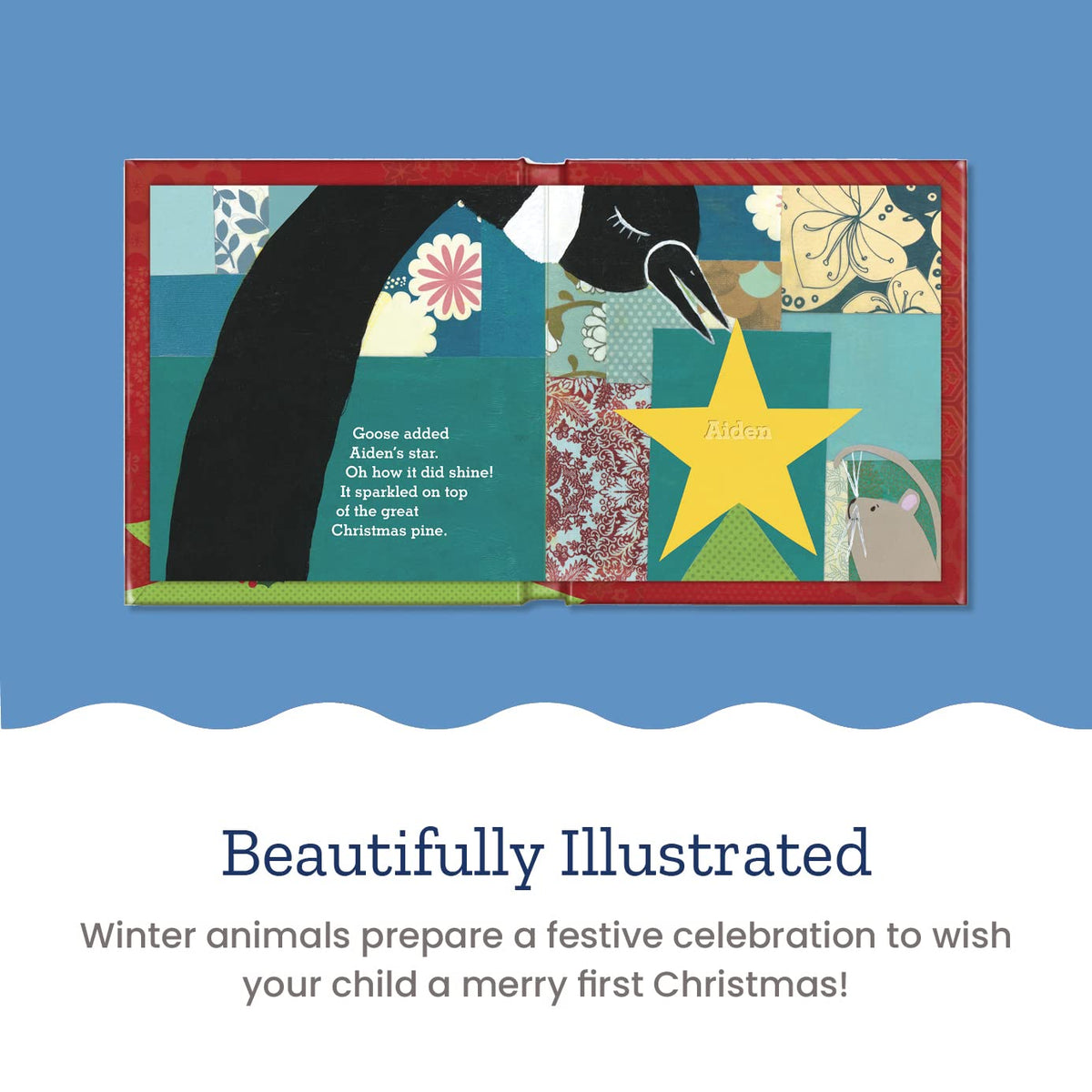 Personalized Board Book with Custom Name and Photo Y397