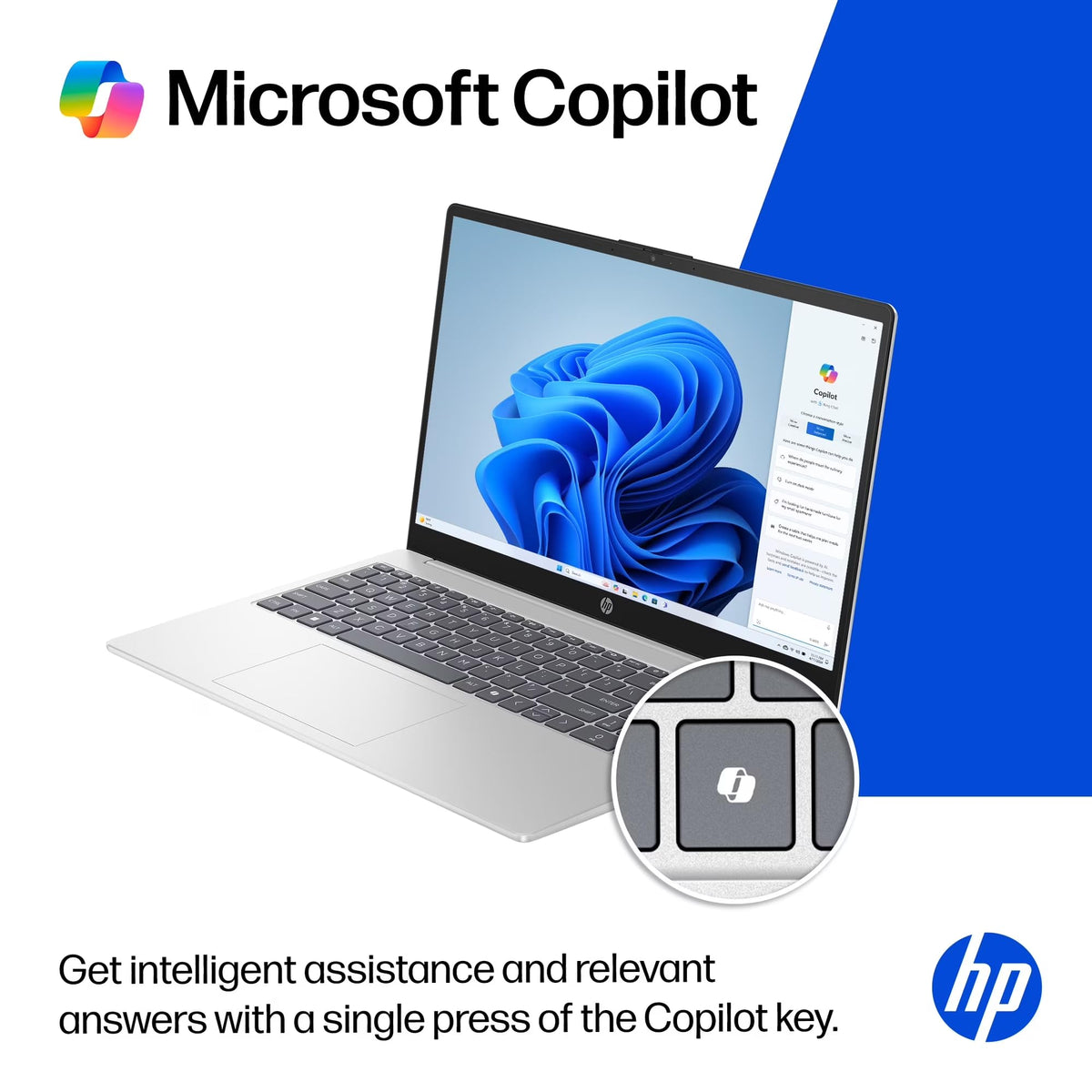 15.6" Full HD Touch Screen Laptop, Intel Core Ultra 5, 8GB RAM, 512GB SSD, Natural Silver T5447