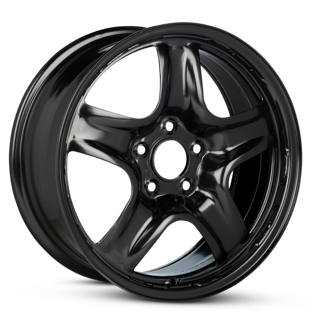 17 Inch Painted Black Car Wheel E4078