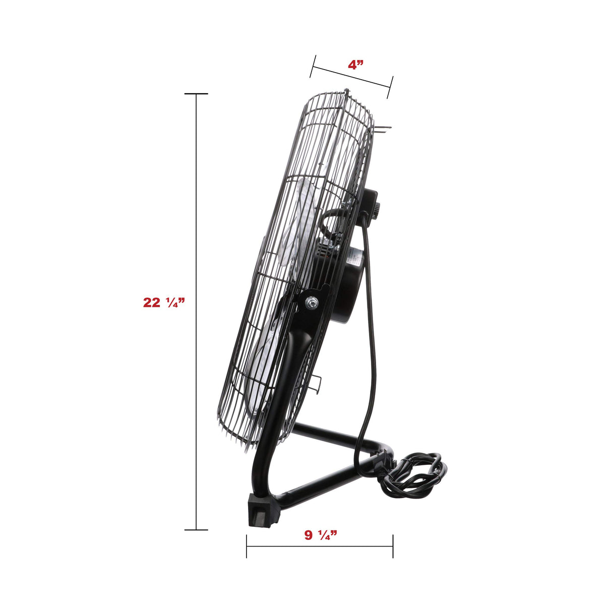 3-Speed 20” High-Velocity Non-Oscillating Floor Fan E8950