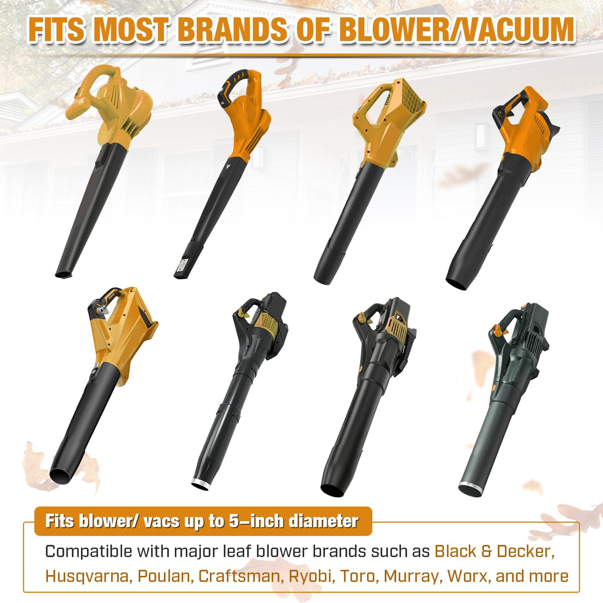 Leaf Blower Gutter Attachment H526