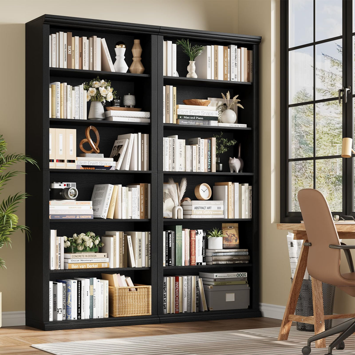Black Tall Bookshelf T18270