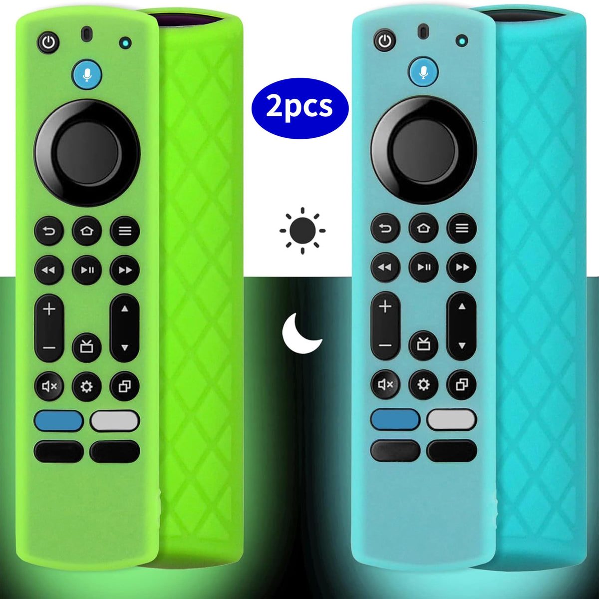 Glow in the Dark Remote Cover with Lanyard T5122