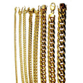 14K Yellow Gold Miami Cuban Chain W6742