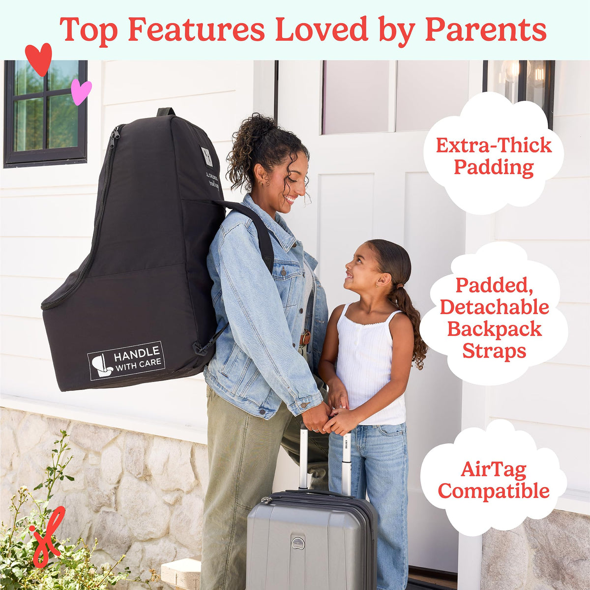 Padded Car Seat Travel Bag B225290