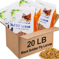 Black Soldier Fly Larvae Chicken Feed 20LB H469187