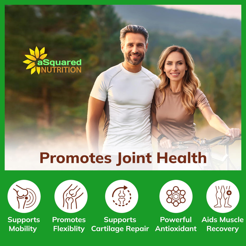 Glucosamine Chondroitin Turmeric MSM Boswellia 120 Capsules Supplement A6881