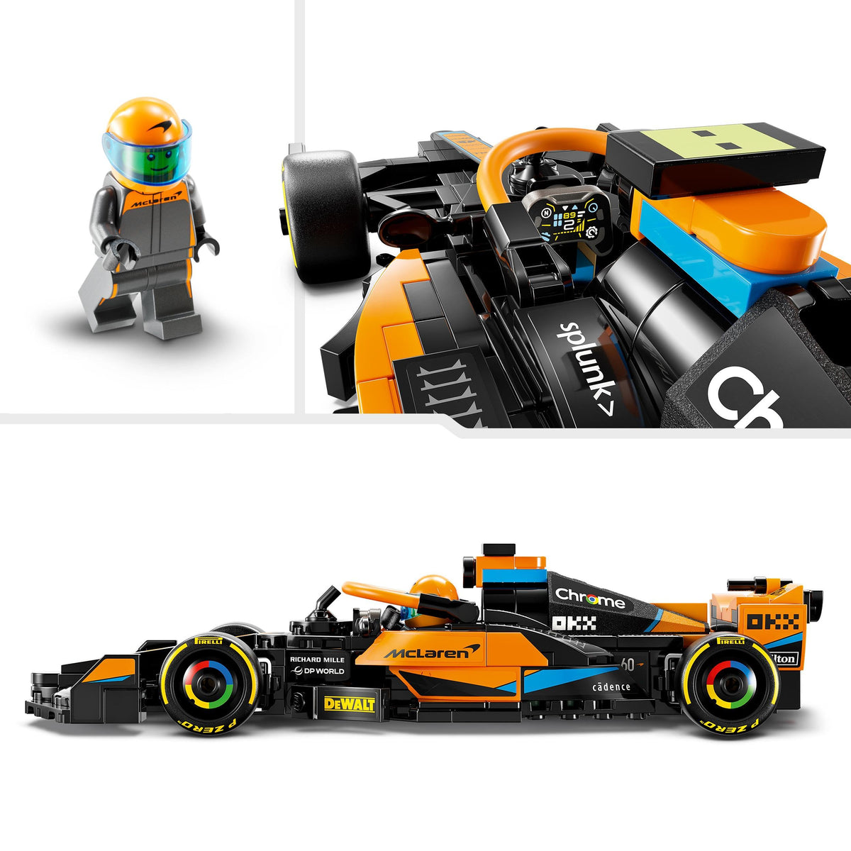 McLaren Formula 1 Racing Car 2023 Set Y2435