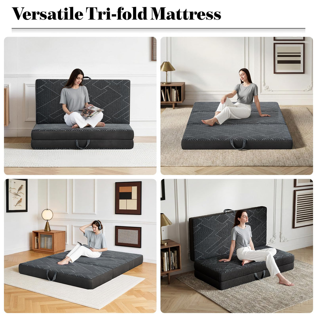 Folding Mattress Twin Size 6 Inch F980
