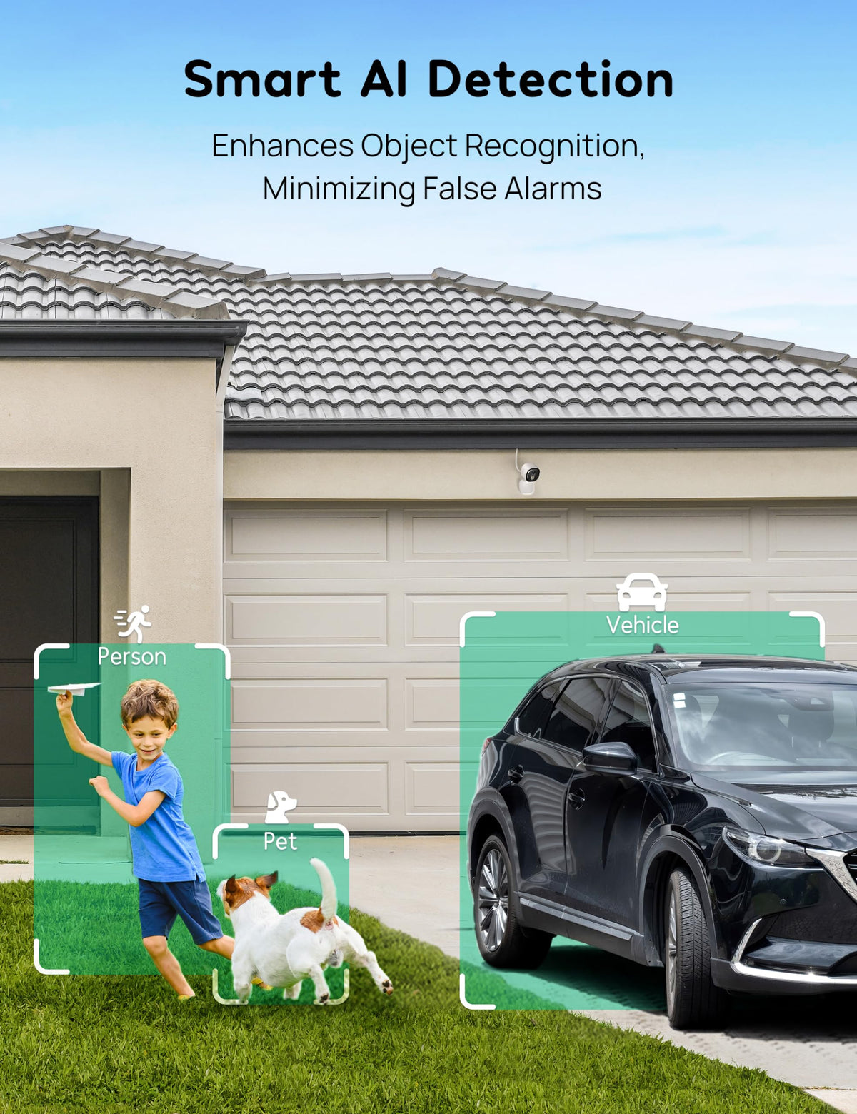 Wired 2K Wi-Fi Security Cameras T7273