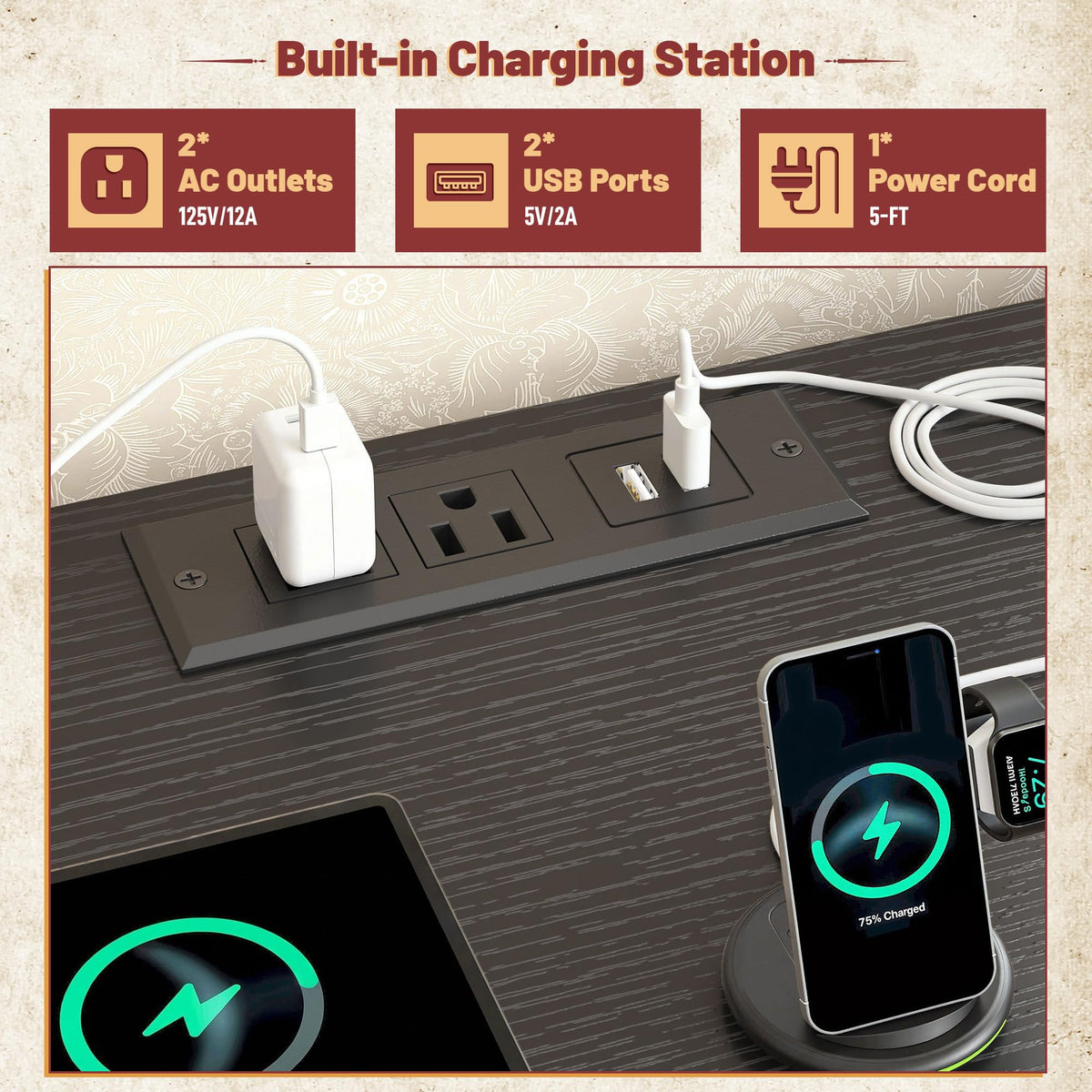 Black 12 Drawer Dresser E137