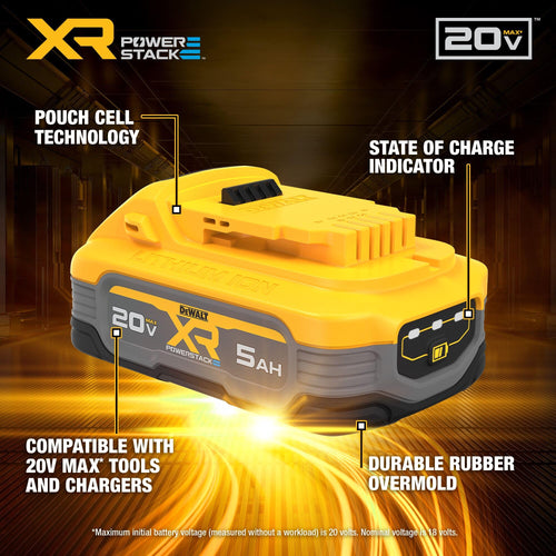 20V MAX 5Ah Lithium Ion Battery 2-Pack P94431