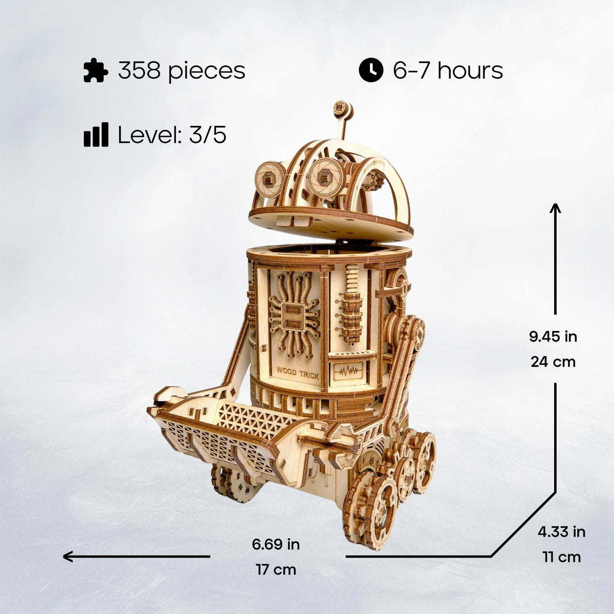 3D Wooden Puzzle H46559