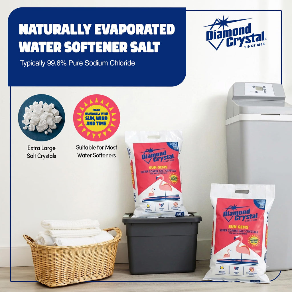 Coarse Salt Crystals, 40 Pounds X99213