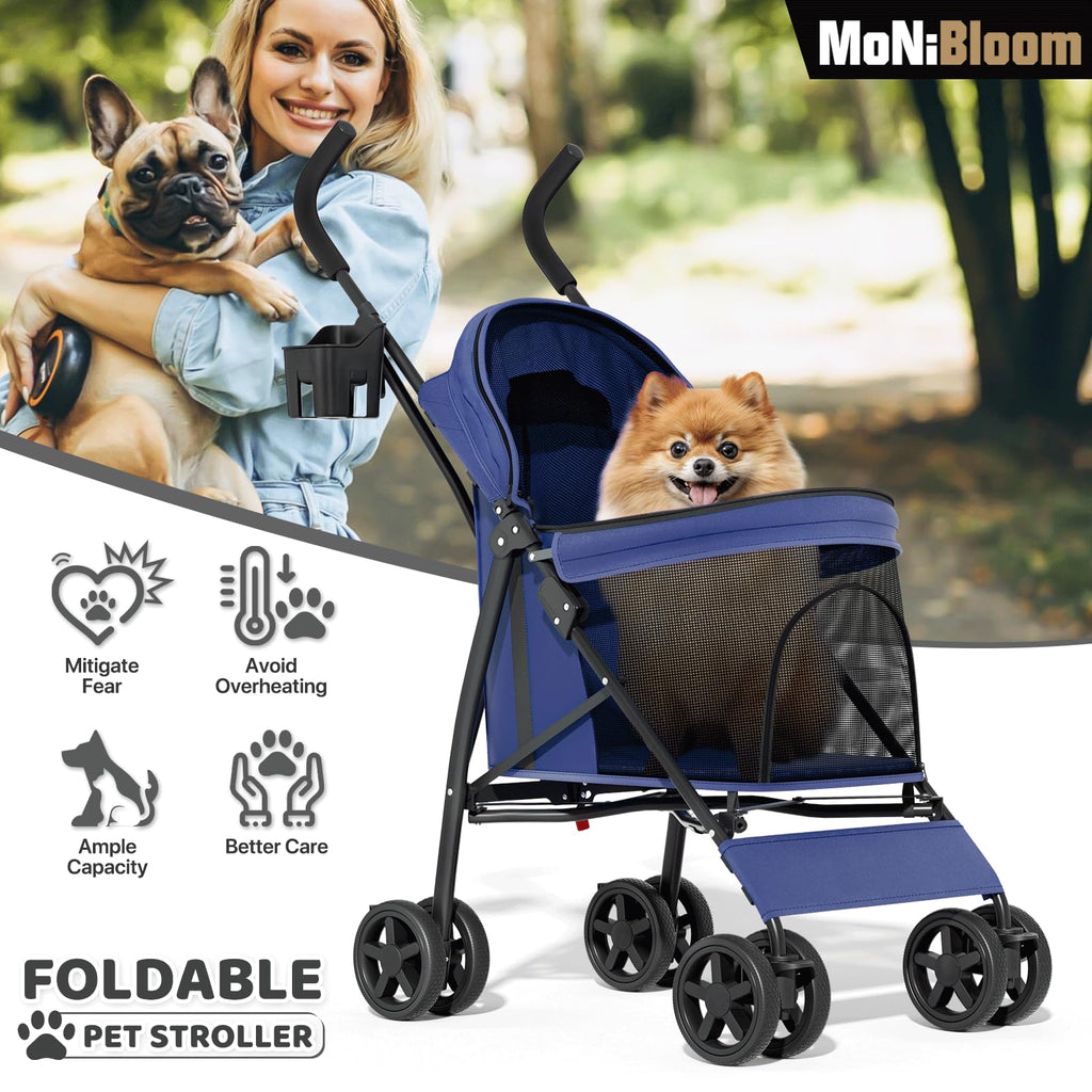 Navy Blue Pet Stroller R50050