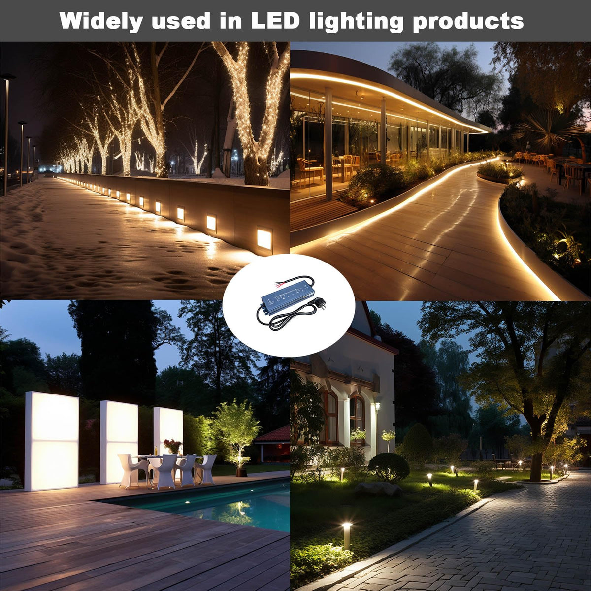 12V 200W IP67 Waterproof LED Driver N10885