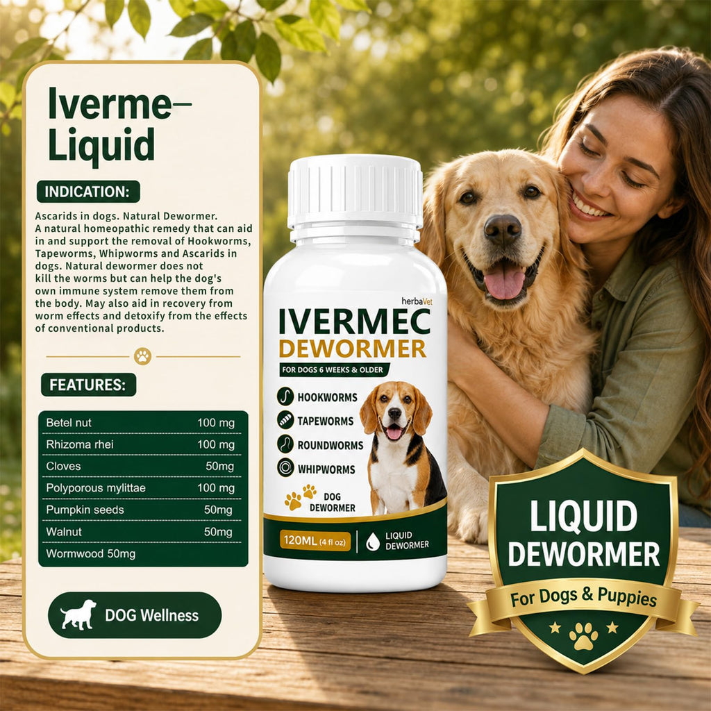 Broad Spectrum Dog Dewormer Liquid 120ml W739