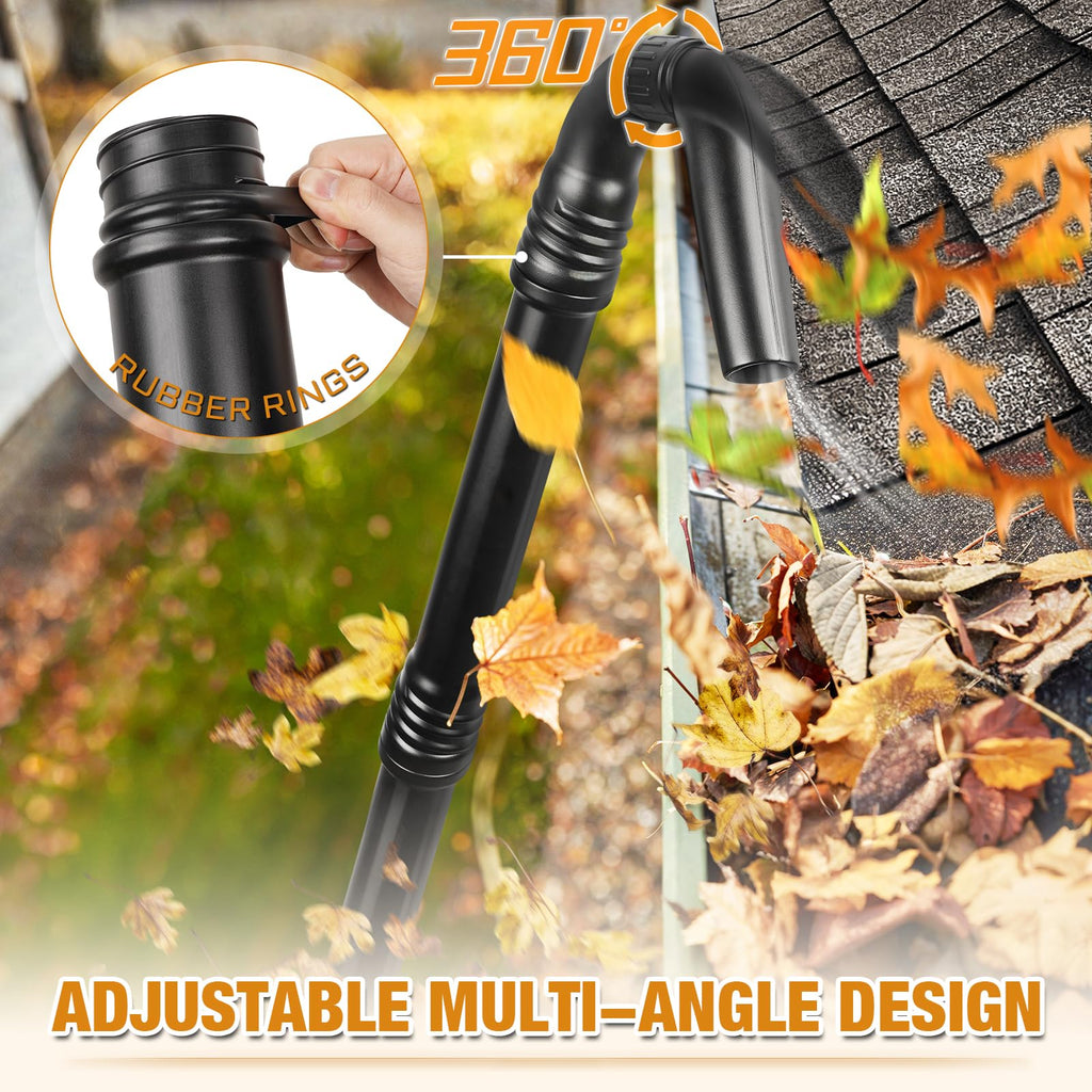 Leaf Blower Gutter Attachment H526