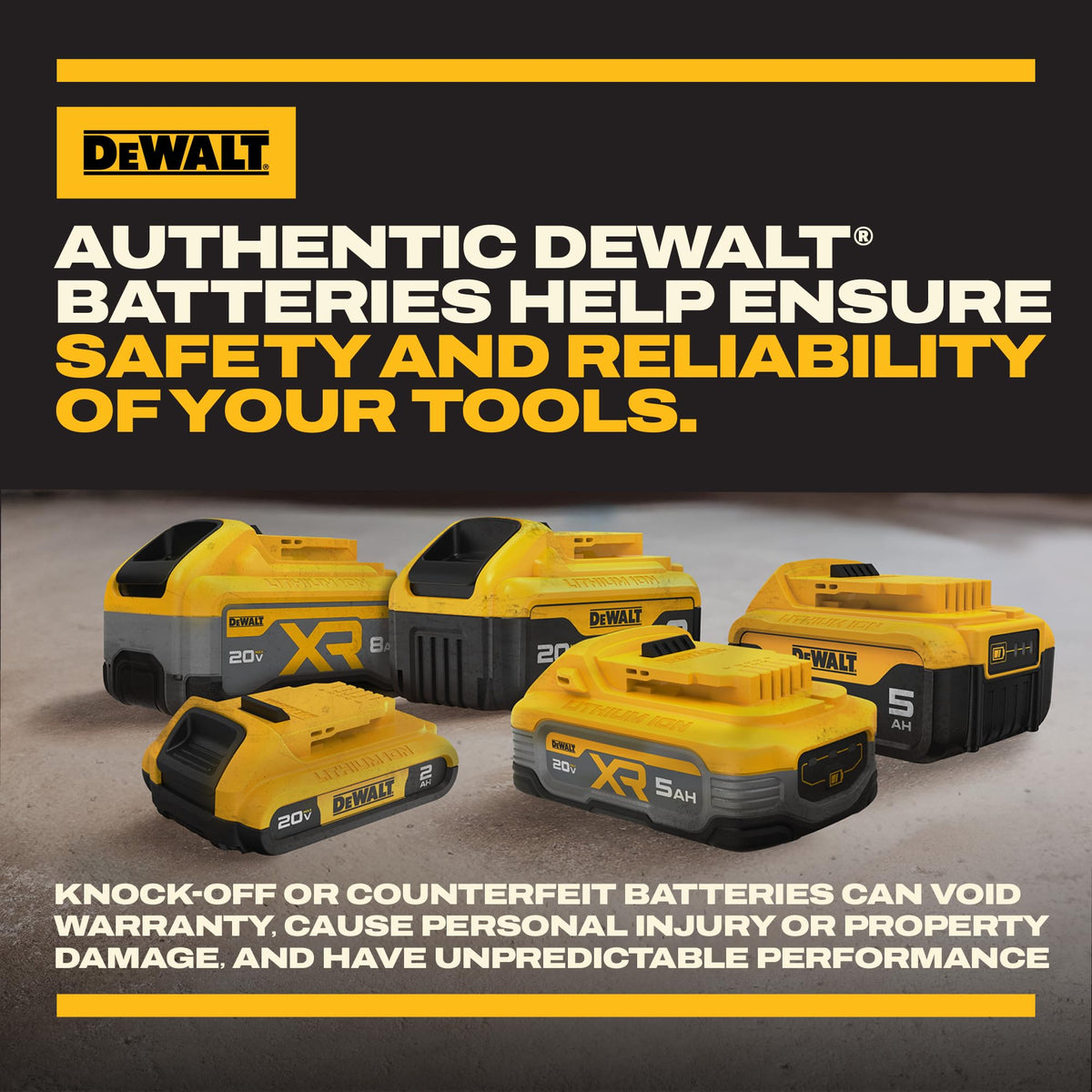 20V MAX 5Ah Lithium Ion Battery 2-Pack P94431