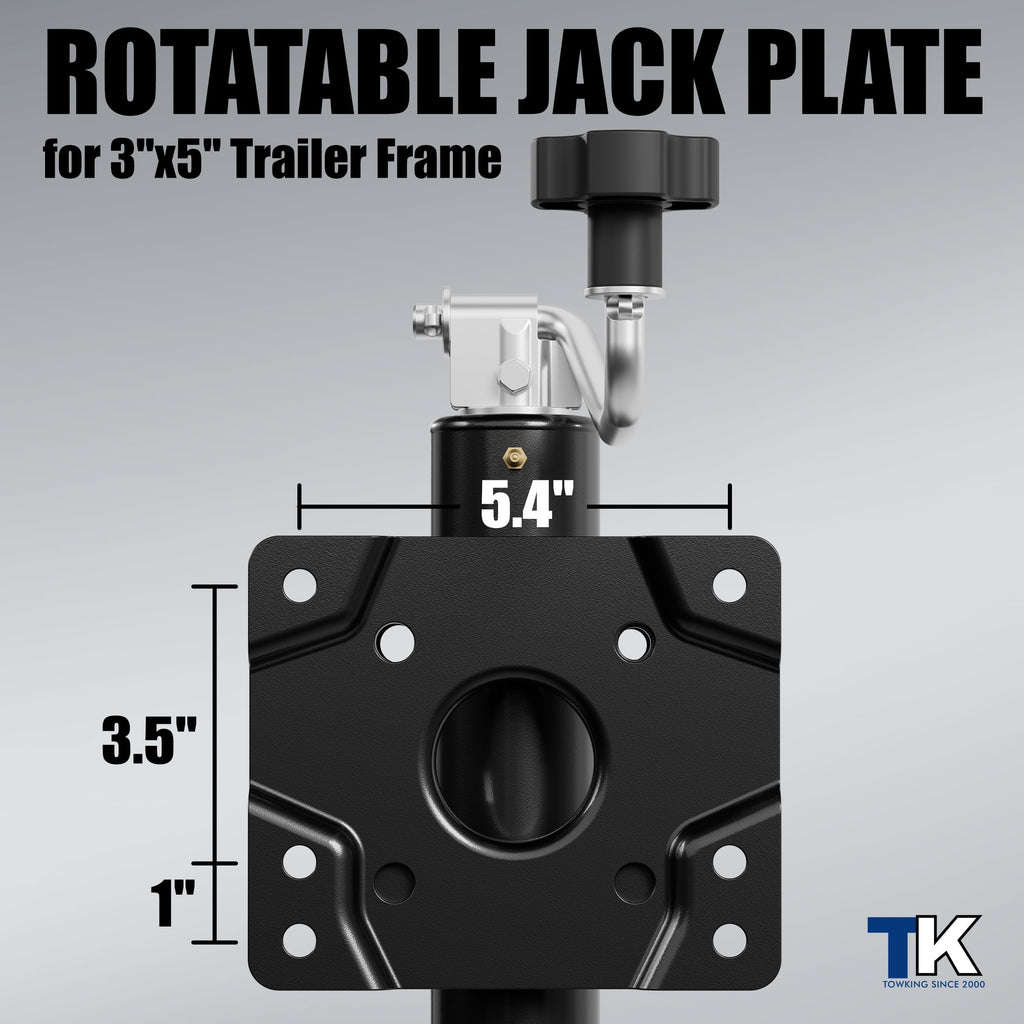 2000 lbs 10in Lift Compact Boat Trailer Jack Q4967