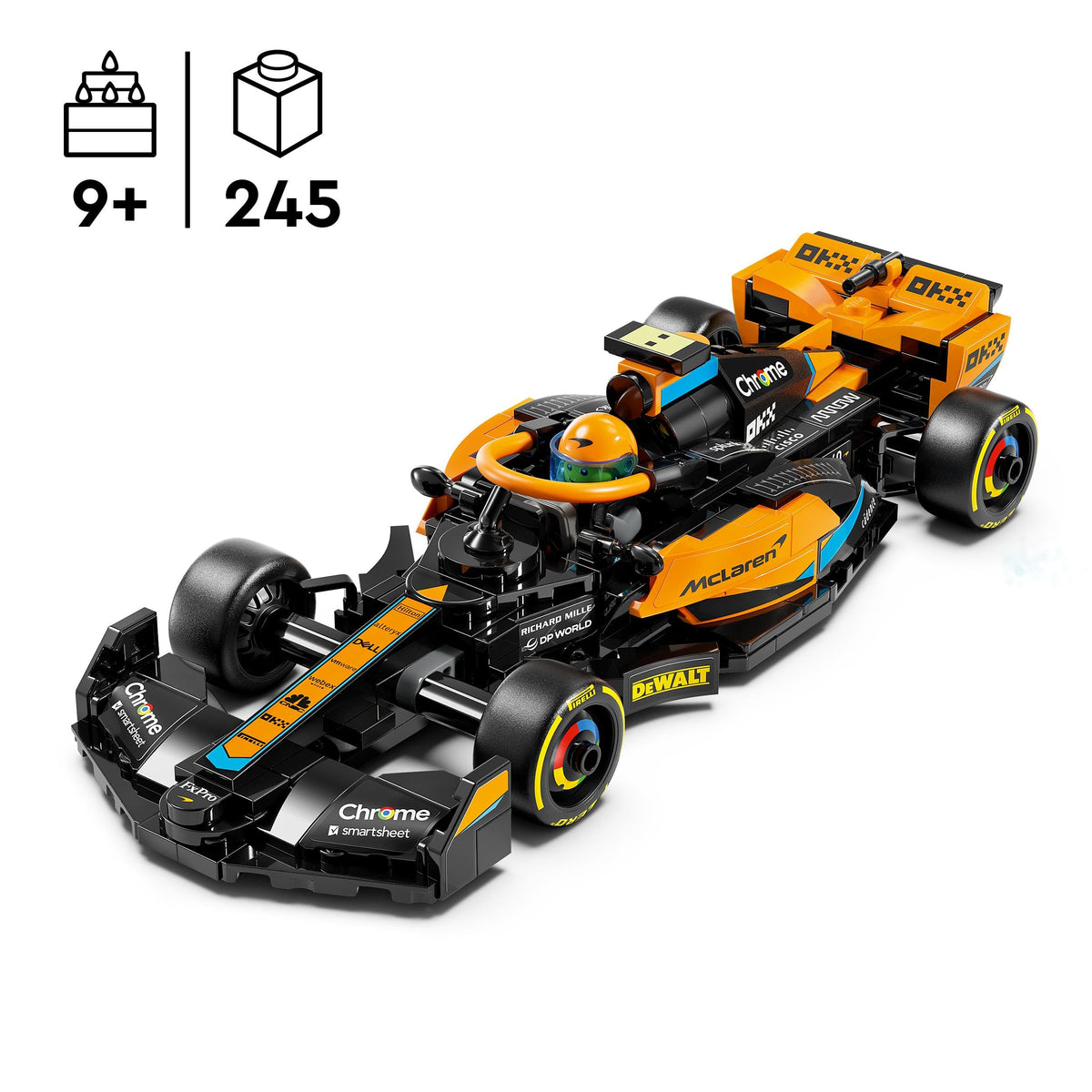 McLaren Formula 1 Racing Car 2023 Set Y2435