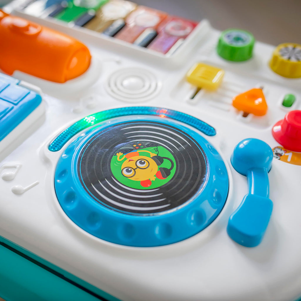 4-in-1 Push Walker Activity Center Toddler Table Floor Toy V2182