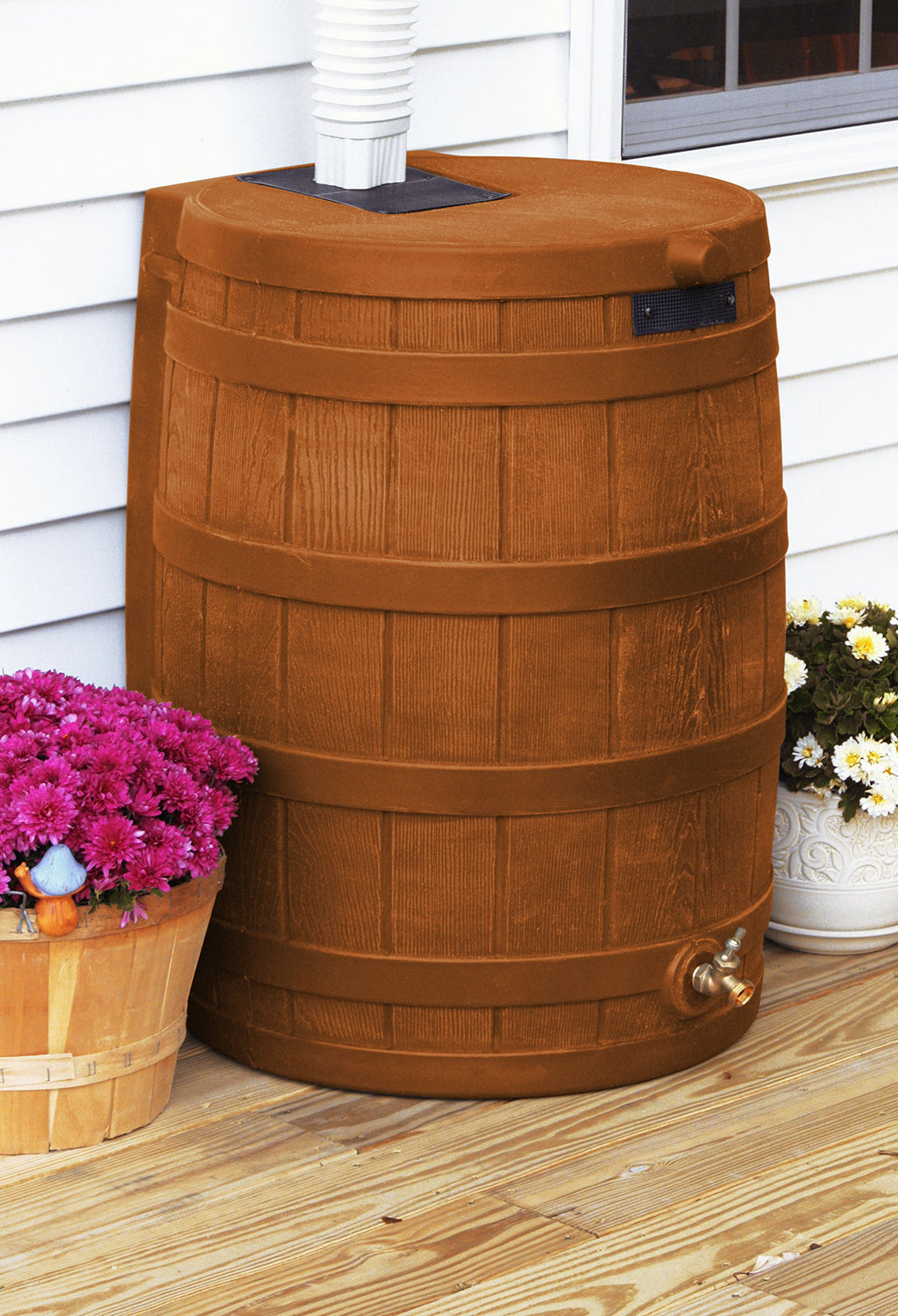 40-Gallon Terra Cotta Rain Barrel P459