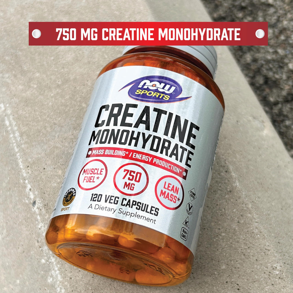 Creatine Monohydrate 750 mg 120 Veg Caps Z545