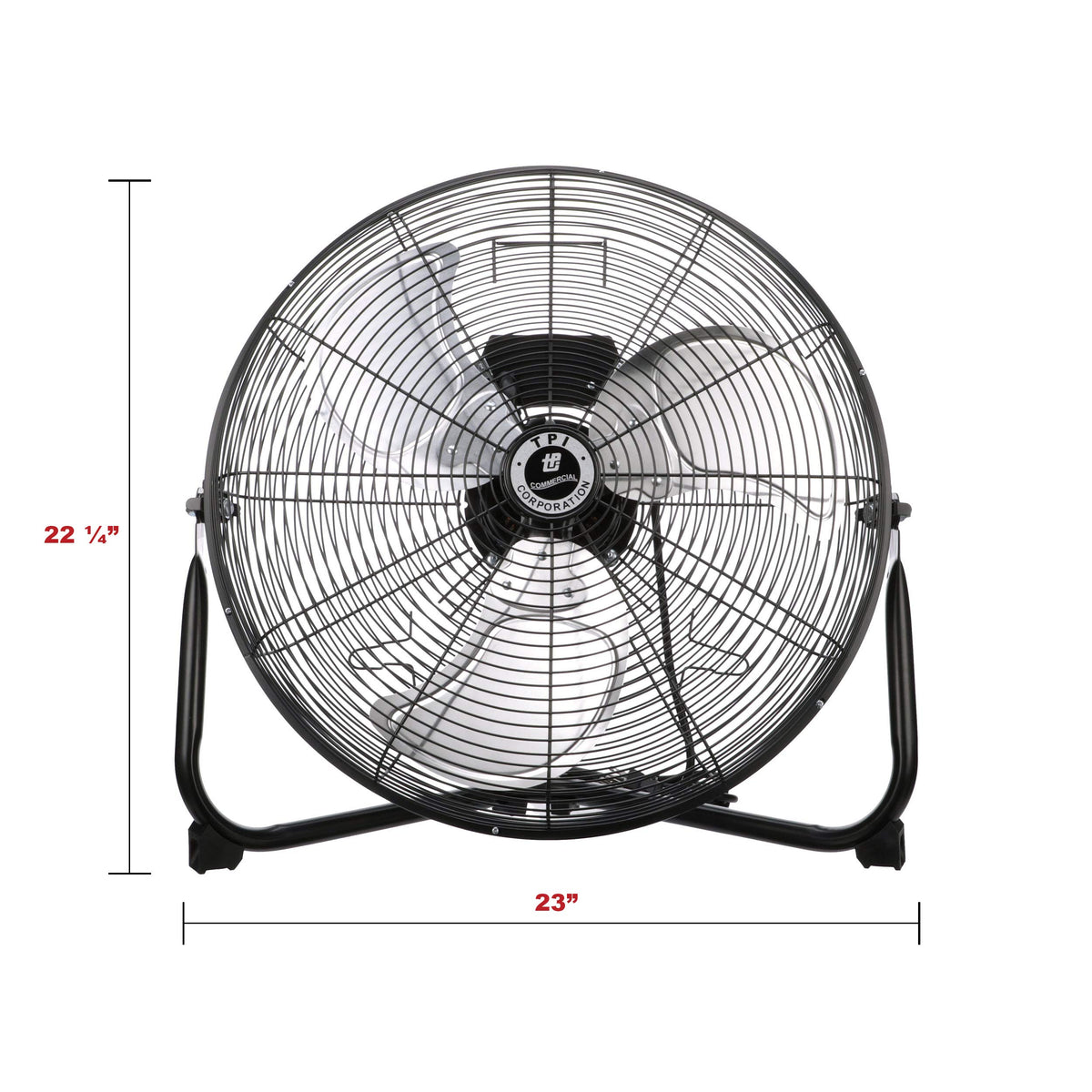 3-Speed 20” High-Velocity Non-Oscillating Floor Fan E8950
