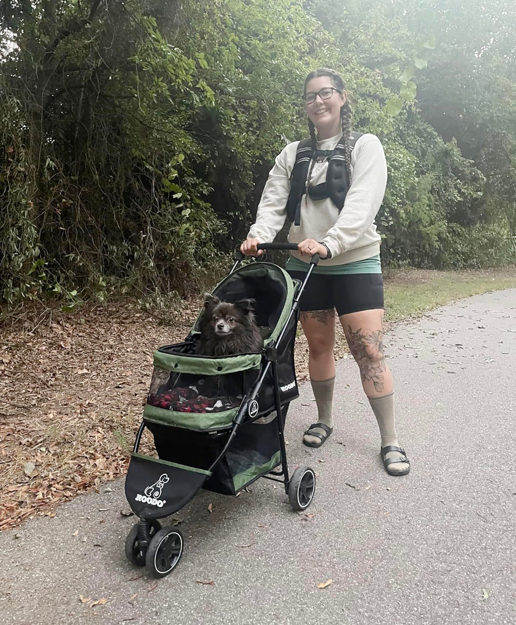 3 Wheel Foldable Pet Stroller E19879