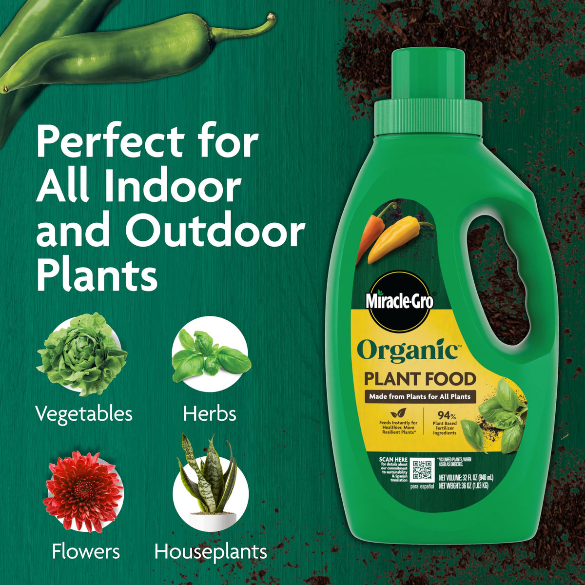Organic Plant Food 32 fl. oz. L5285