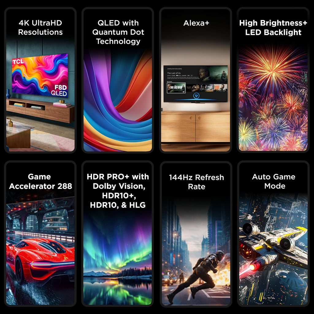 85-Inch 4K QLED Smart TV Y558165